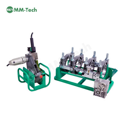 2-6 นิ้ว CNC HDPE ท่อไฮดรอลิกก้นฟิวชั่นเครื่องเชื่อม