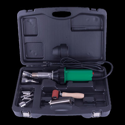 220V 1600W ปืนเชื่อมลมร้อน Pvc รับรอง CE ปรับอุณหภูมิได้