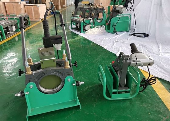 40-110mm Hdpe Pp Pvc Pipe Manual เครื่องเชื่อมฟิวชั่นก้น