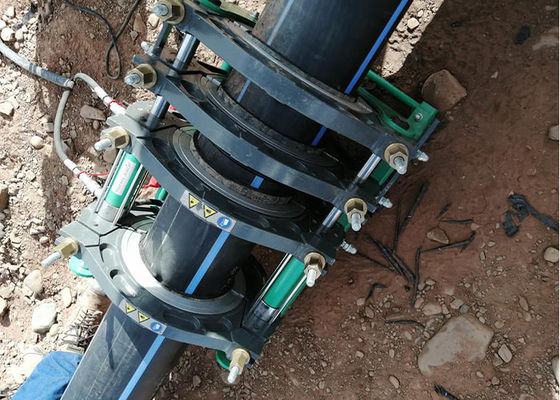 200-450mm 7 Clamps ไฮดรอลิกท่อ Hdpe เครื่องเชื่อมฟิวชั่นก้น