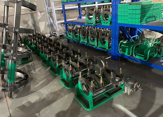 40-110mm Aluminium Hdpe Pipe Manual Butt Fusion เครื่องเชื่อม
