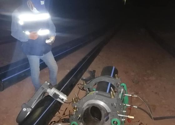 แรงดันสูง Astm Standard 200mm Hdpe Fusion Welder