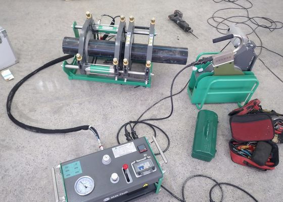Pe Pipe Field Hot Joint Flange Butt Fusion Welder 2.3kw