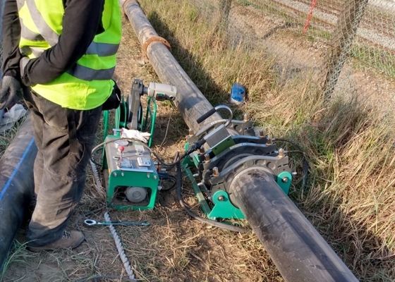 Ce Certified Fusion Hdpe เครื่องเชื่อมท่อ Certified