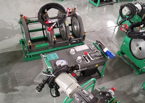 เครื่องเชื่อมฟิวชั่นก้น 200 มม. สำหรับท่อ Hdpe