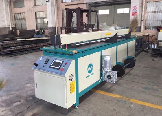 6000mm HDPE Butt Fusion Touchscreen เครื่องเชื่อมแผ่นพลาสติก