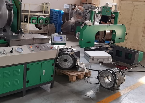 Butt Fabrication เครื่องเชื่อมเพื่อการประชุมเชิงปฏิบัติการการติดตั้งการติดตั้งหลายมุม