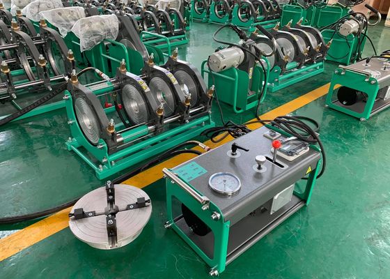 500-800mm Pe พลาสติกอัตโนมัติ Hdpe Butt Fusion Machine
