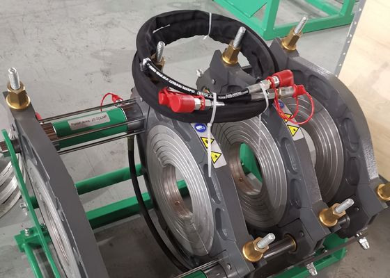 เครื่องเชื่อมฟิวชั่นก้นท่อ Hdpe ขนาด 200 มม. อัตโนมัติ