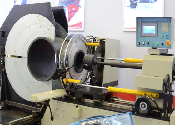 630w Workshop การติดตั้งเครื่องเชื่อม 315mm 630mm Hdpe Pipe Cutting