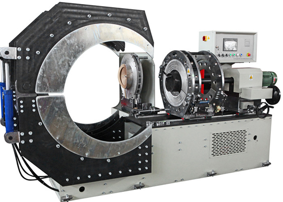 เครื่องตัดท่อพลาสติกมุมปรับได้ 630 มม. 3Kw