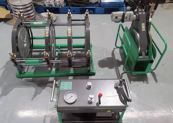 Pipe Pe Termofusion เครื่องเชื่อมไฮดรอลิก Hdpe