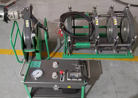 เครื่องเชื่อมเทอร์โมฟิวชั่น Pvdf ไฮดรอลิกก้นฟิวชั่น