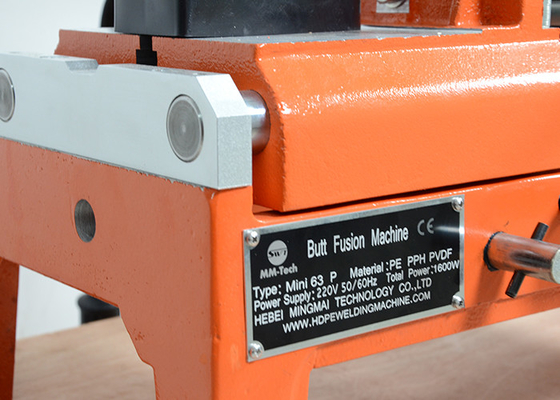 เครื่องเชื่อม Butt Fusion 20-110 มม. สำหรับท่อ Hdpe