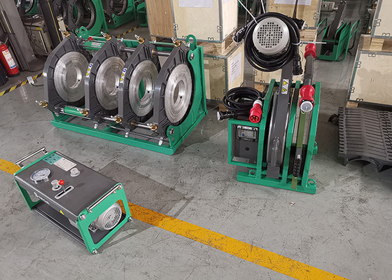 450mm Hdpe Hydraulic Butt Fusion เครื่องเชื่อมท่อร่วม Ce