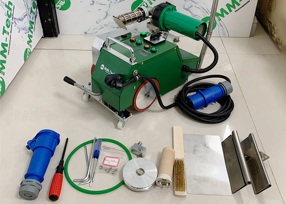เครื่องเชื่อมผ้าใบกันน้ำ แบนเนอร์ เวลเดอร์ SWT-UME PVC Overlap Welder
