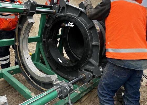 อุปกรณ์เชื่อมฟิวชั่นท่อ HDPE ขนาด 1200 มม. สำหรับการหลอมร้อนสำหรับการทำเหมือง