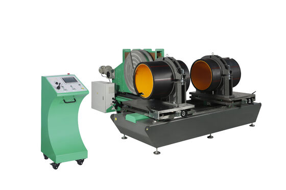 เครื่องเชื่อมท่อ HDPE PP ขนาด 315-630 มม. พร้อมไฟ 380V และระบบควบคุม PLC