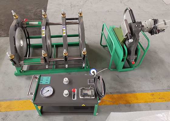 63mm 160mm PP PVDF เครื่องเชื่อมท่อพลาสติก 230V เฟสเดียว