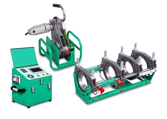 SWT-V160 / 50H เครื่องเชื่อมฟิวชั่นท่อ Hdpe อัตโนมัติสำหรับ 50 มม. - 160 มม