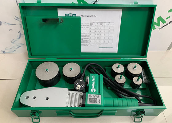 0.8kw 63mm PPR ท่อ CE DVS ซ็อกเก็ตเครื่องเชื่อม