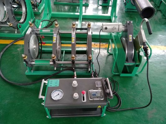 200-450mm Pp Pvdf Pe Pipe Butt Fusion เครื่องเชื่อมกึ่งอัตโนมัติ