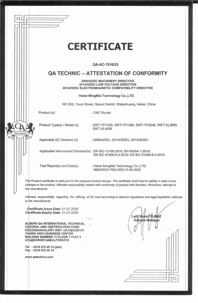 จีน Hebei Boda Plastic Technology Co., Ltd. รับรอง